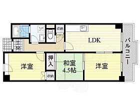 大阪府大阪市住吉区苅田２丁目（賃貸マンション2LDK・2階・60.55㎡） その2