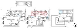 AGRATIOTERRCE恵比寿 2DKの間取図画像
