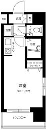 ロイヤルパレス大塚駅前 ワンルームの間取図画像