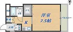 グリーンハウス  ｜ 大阪府東大阪市小阪２丁目15番21号（賃貸マンション1R・4階・21.50㎡） その2