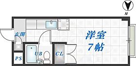 大阪府東大阪市中小阪１丁目（賃貸マンション1R・3階・17.60㎡） その2