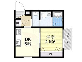 大阪府大阪市生野区小路１丁目（賃貸アパート1DK・3階・28.59㎡） その2