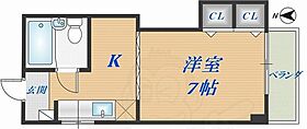 大阪府東大阪市西堤西（賃貸マンション1K・5階・24.50㎡） その2