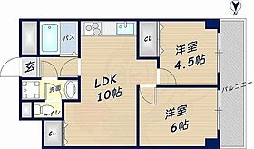 今西マンション  ｜ 大阪府東大阪市吉田７丁目（賃貸マンション2LDK・2階・40.00㎡） その2