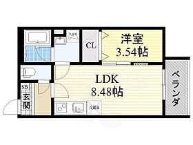 ライフ・アンス  ｜ 大阪府大阪市生野区小路東１丁目7番9号未定（賃貸アパート1LDK・3階・30.88㎡） その2