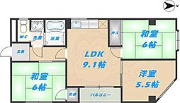 ホワイトサンコート三ノ瀬2 2階