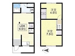 🉐敷金礼金0円！🉐下小阪5丁目テラス