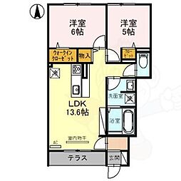 ファミールD希3 1階/-