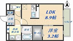 近鉄奈良線 八戸ノ里駅 徒歩14分