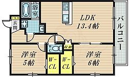 ジュフレールプレミア 2階