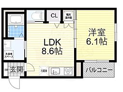 JR片町線(学研都市線) 放出駅 徒歩10分