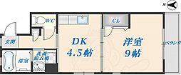 近鉄奈良線 八戸ノ里駅 徒歩8分 2階/-