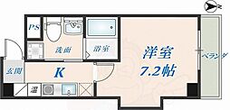 第7美和マンション 1Kの間取図画像