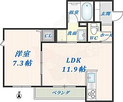 シャーメゾン美登 2階/-