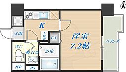 M'PLAZA布施駅前参番館 1Kの間取図画像