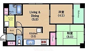 ライオンズマンション土佐堀  ｜ 大阪府大阪市西区土佐堀１丁目5番21号（賃貸マンション2LDK・10階・44.04㎡） その2