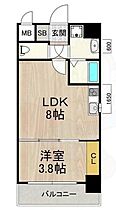 フロンティアタワー九条2  ｜ 大阪府大阪市西区九条１丁目10番17号（賃貸マンション1LDK・6階・29.26㎡） その2