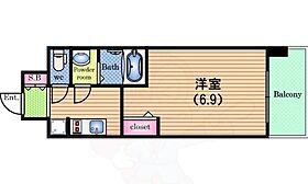 プレミアムコート阿波座WEST  ｜ 大阪府大阪市西区本田２丁目（賃貸マンション1K・3階・23.20㎡） その2