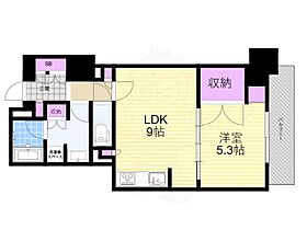 プレミストタワー靱本町  ｜ 大阪府大阪市西区靱本町１丁目（賃貸マンション1LDK・9階・42.07㎡） その2