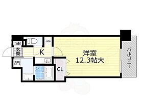 OGS FUKUSHIMA  ｜ 大阪府大阪市福島区福島１丁目（賃貸マンション1K・8階・33.33㎡） その2