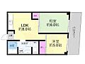 阿波座ハイツ3階6.8万円