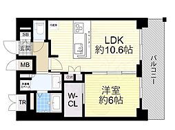 プレサンス九条グランデリーヴ 13階/-