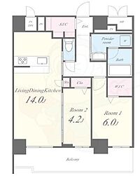 ルクス エテルナ 江戸堀 4階/-