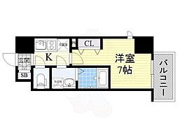 グランルージュ中之島南 13階/-