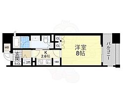 リーガル靭公園南 5階/-