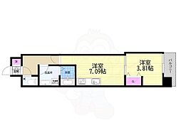Alivis新町 8階/-