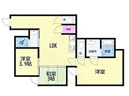 大阪ドーム前九条南ビル 2階