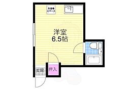 グランドキャナル・新町 ワンルームの間取図画像