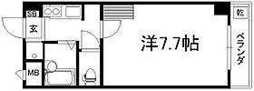 来春入居フルールロード 103 ｜ 京都府京田辺市田辺中央2丁目（賃貸マンション1K・1階・23.19㎡） その2