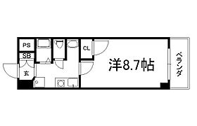 来春入居エルコート 503 ｜ 京都府京田辺市田辺中央6丁目（賃貸マンション1K・5階・27.20㎡） その2