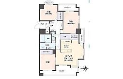 アパガーデンパレス札幌駅西 3LDKの間取図画像