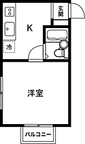 コーポサンヨー 206 ｜ 福井県越前市北山町47-17-5（賃貸アパート1K・2階・24.84㎡） その2