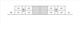 ルーラルハイツ 103 ｜ 福井県越前市瓜生町26-17-1（賃貸マンション1LDK・1階・46.40㎡） その4