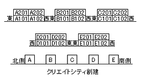 クリエイトシティ創建 D201 ｜ 福井県越前市村国3丁目21-3（賃貸マンション2LDK・2階・50.04㎡） その3