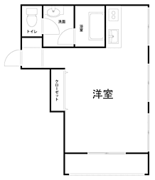 間取図画像 ワンルーム