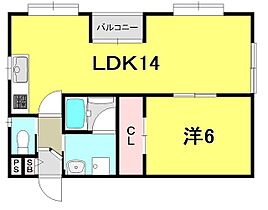 芦屋ニューコーポII番館 401 ｜ 兵庫県芦屋市打出町（賃貸マンション1LDK・4階・47.27㎡） その2