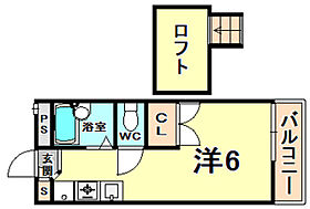 レオパレス夙川 205 ｜ 兵庫県西宮市相生町（賃貸アパート1R・2階・19.87㎡） その2