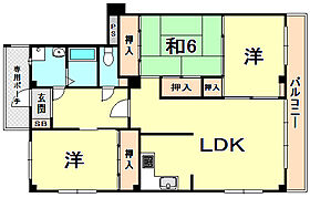 ドゥエリング北夙川 304 ｜ 兵庫県西宮市西平町（賃貸マンション3LDK・3階・76.50㎡） その2