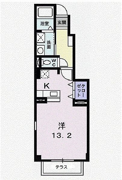 プラシードI 103｜兵庫県西宮市大島町(賃貸アパート1K・1階・35.18㎡)の写真 その2
