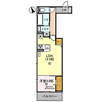 トリシア上甲子園 303 ｜ 兵庫県西宮市上甲子園４丁目（賃貸アパート1LDK・3階・43.34㎡） その2