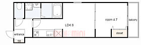 兵庫県西宮市川西町（賃貸アパート1LDK・2階・33.00㎡） その2