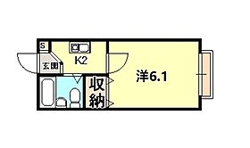 レオパレスＮＡＫＡＪＩＭＡ 101 ｜ 兵庫県西宮市門前町（賃貸アパート1K・1階・17.39㎡） その2