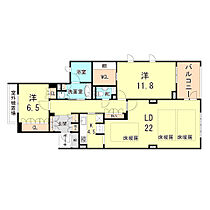 グランドメゾン苦楽園桜町 108 ｜ 兵庫県西宮市桜町（賃貸マンション2LDK・1階・109.34㎡） その2