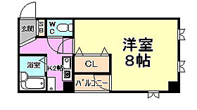 岩崎館 502 ｜ 兵庫県芦屋市大桝町（賃貸マンション1K・5階・25.00㎡） その2