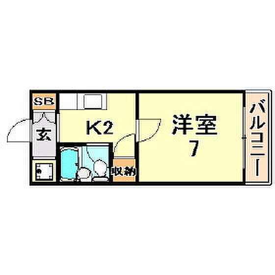 コーポアガペ 302｜兵庫県神戸市東灘区深江本町３丁目(賃貸マンション1K・3階・22.00㎡)の写真 その2