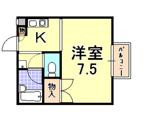 フォアオルテ岡本 201｜兵庫県神戸市東灘区岡本７丁目(賃貸アパート1K・2階・22.76㎡)の写真 その2